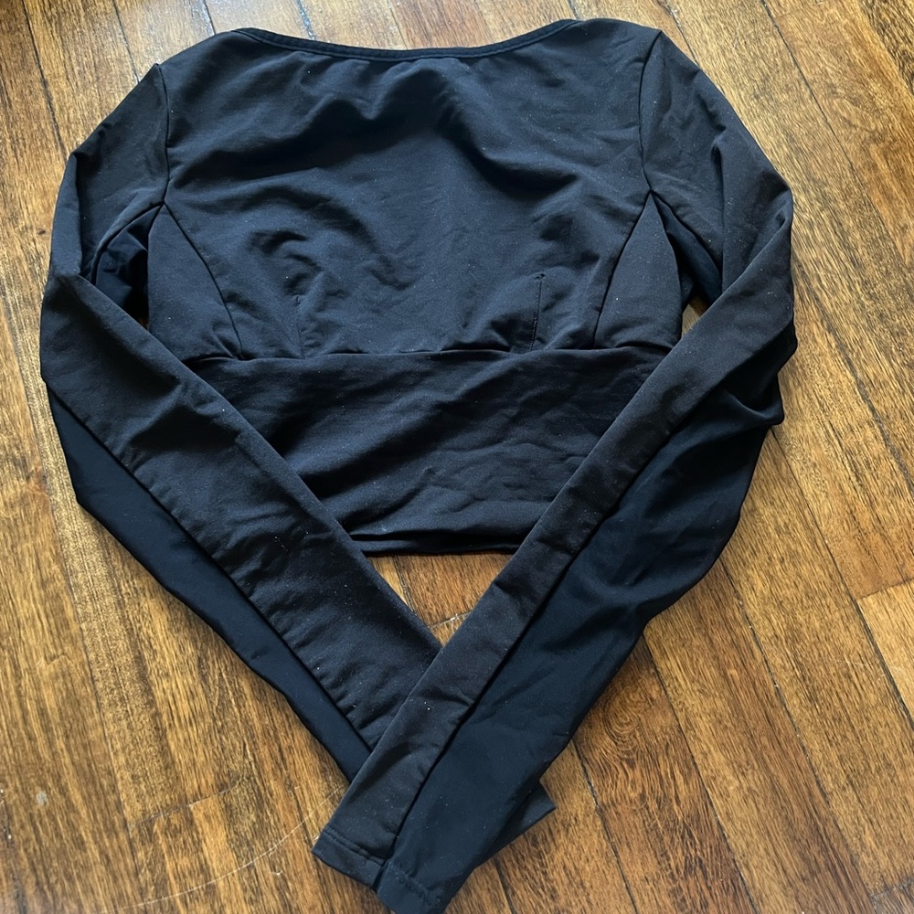 Michi cropped workout top
